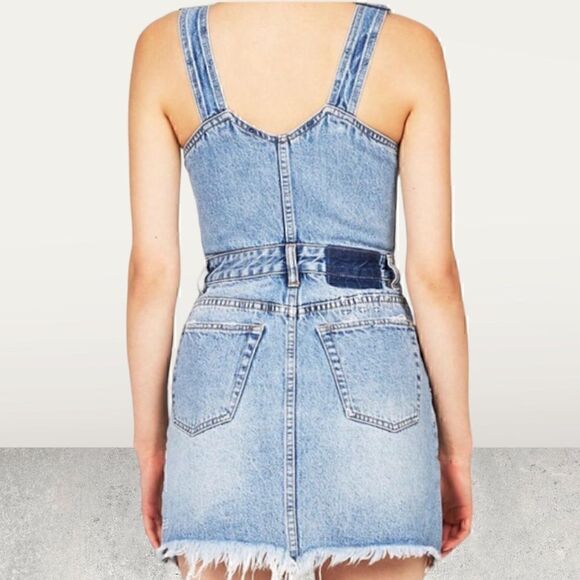 Ksubi Woman’s Denim The Palms Pini Overall Dress - Picture 8 of 11